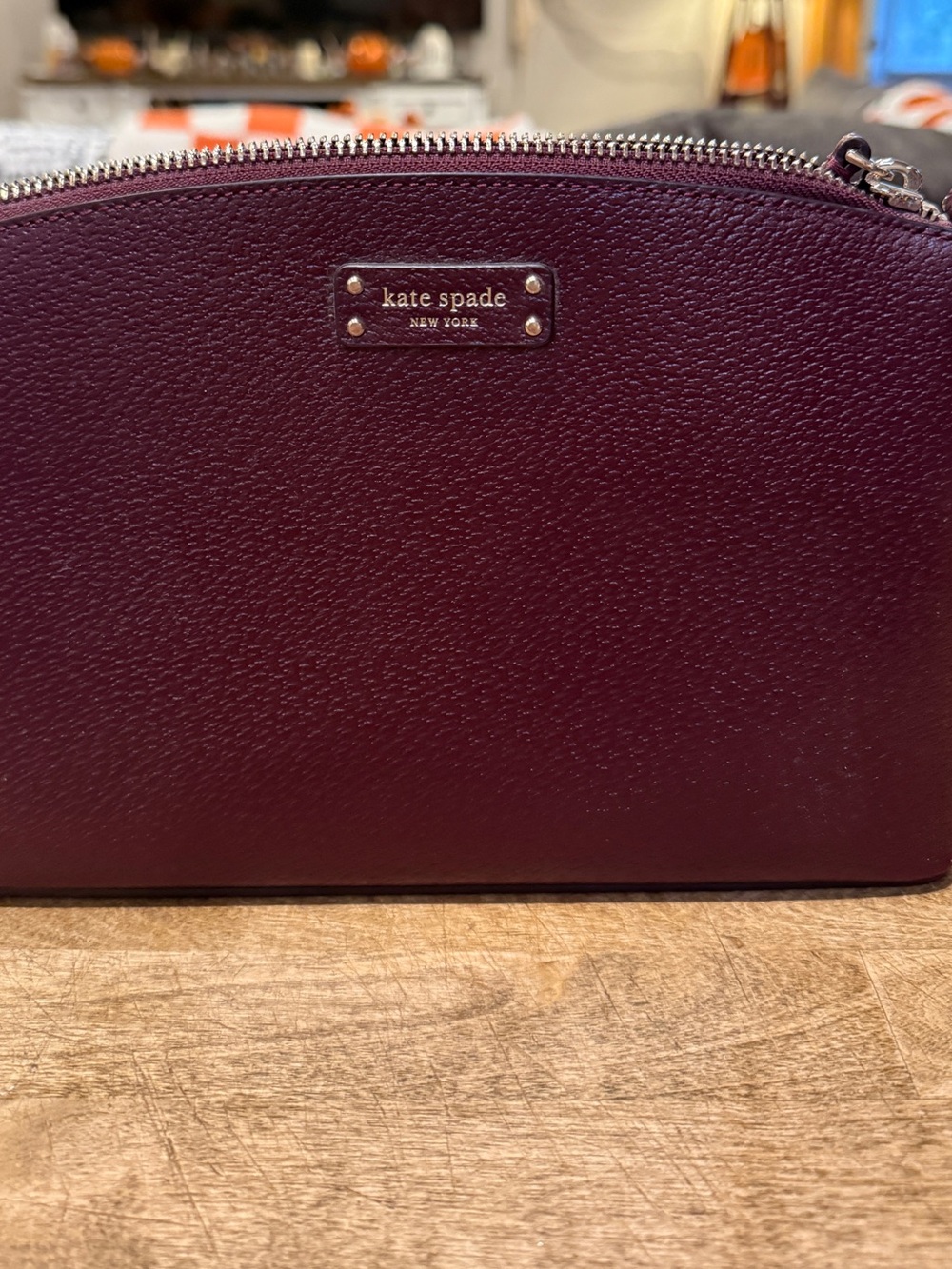 Kate Spade New York Jeanne Crossbody Cherrywood EUC - Picture 2 of 16